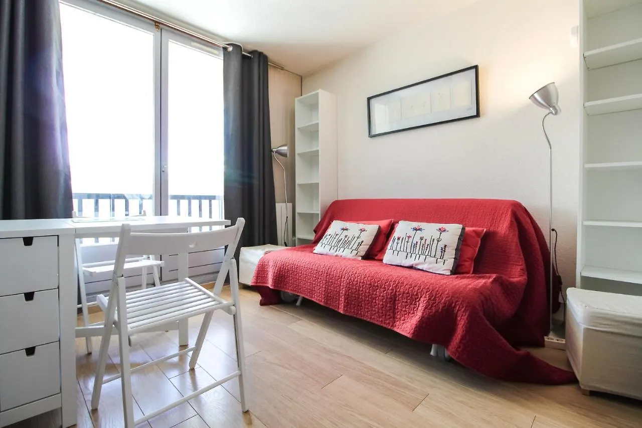 Studio Cabine Sud, Centre De Flaine, Linge Et Menage Compris Franciaország