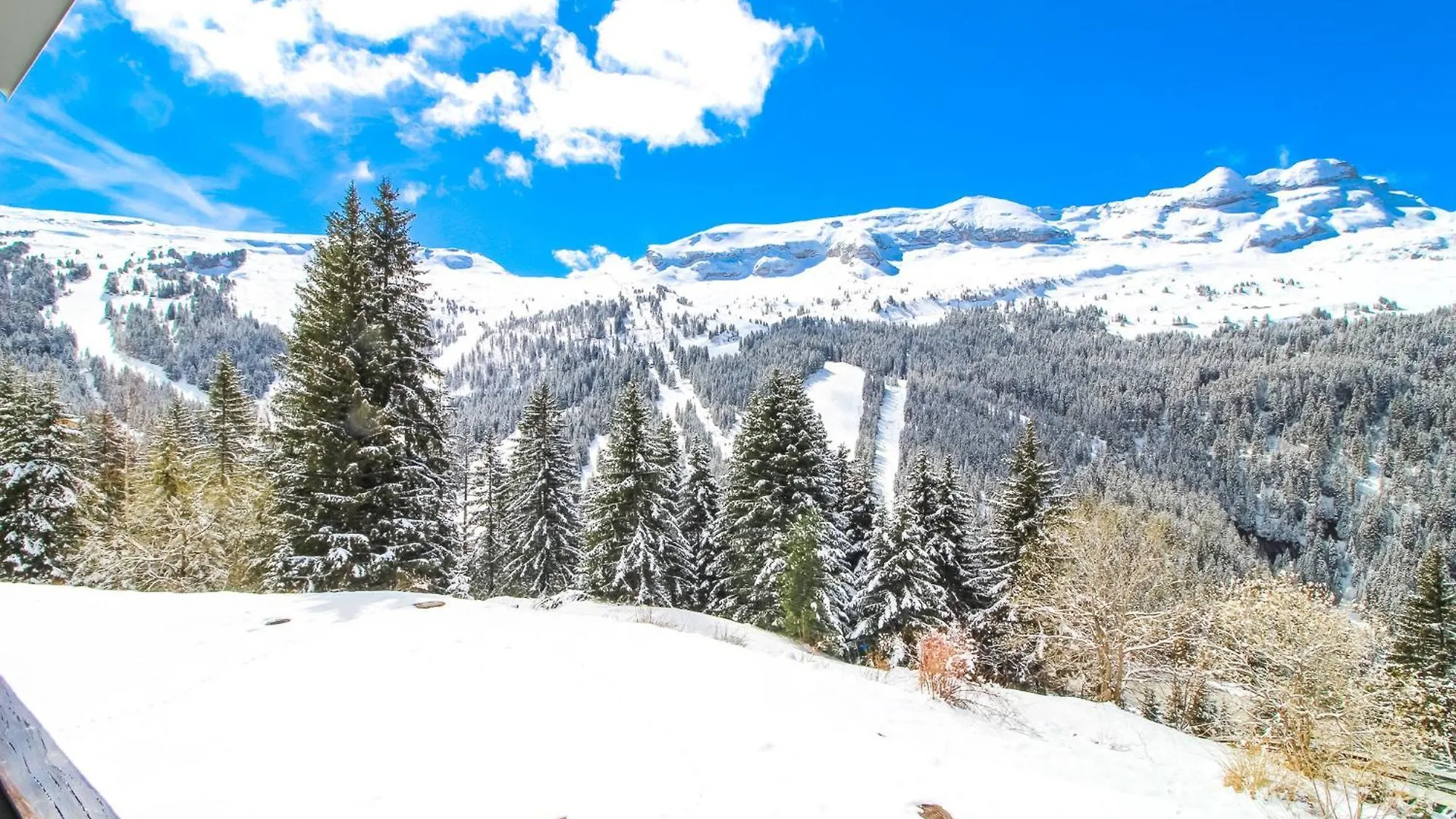 Studio Cabine Sud, Centre De Flaine, Linge Et Menage Compris